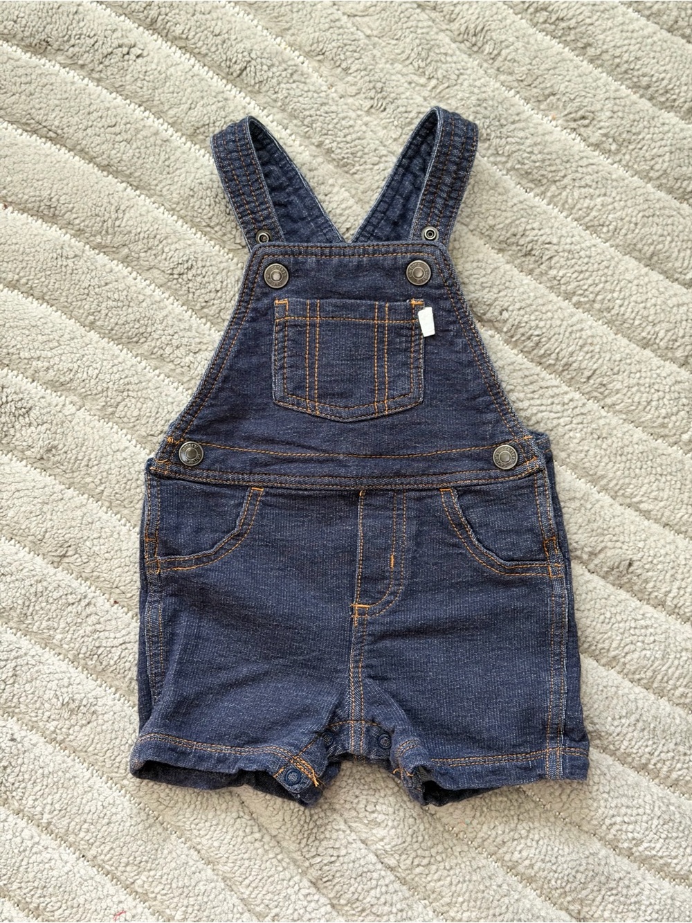 Baby/toddler Denim Shortalls Overalls - 12m